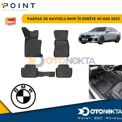 Paspas 3D Havuzlu BMW I5 Edrive 40 G60 2023