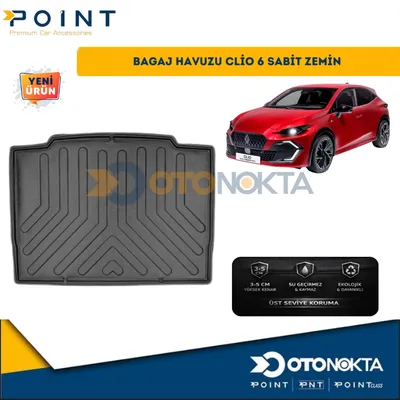 Bagaj Havuzu Renault Clio 6 Sabit Zemin