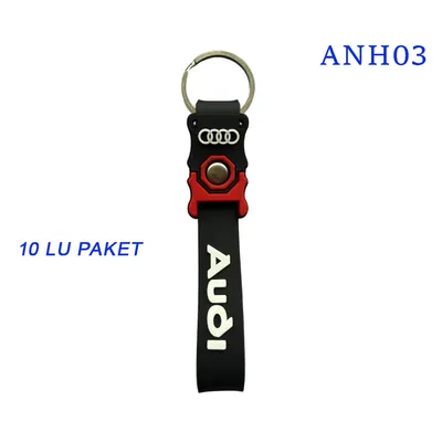 Anahtarlık Silikon 10'lu Audi