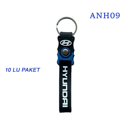 Anahtarlık Silikon 10'lu Hyundai