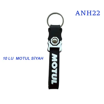 Anahtarlık Silikon 10'lu Motul Siyah