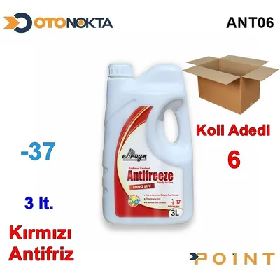 Antifiriz 3 lt -37 Derece Kırmızı
