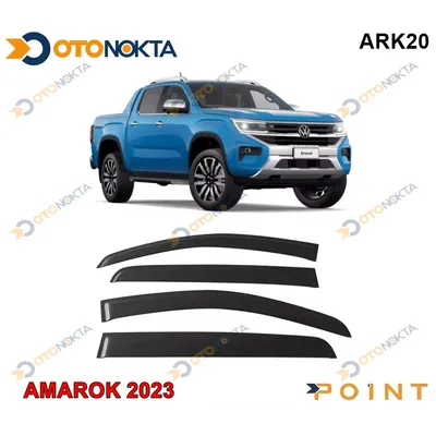 Cam Rüzgarlığı 4'lü Siyah Amarok 2023