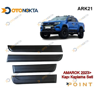 Amarok 2023+ Kapı Kaplama Mat Siyah