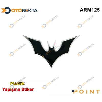 Arma Sticker Batman 2 Siyah