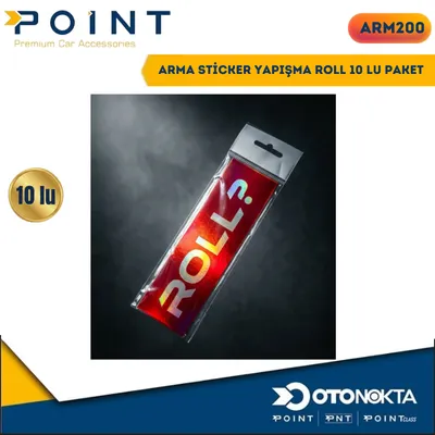 Arma Sticker Yapışma Roll 10'lu Paket