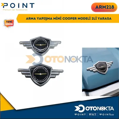 Arma Yapışma Mini Cooper Modeli 2'li Yarasa