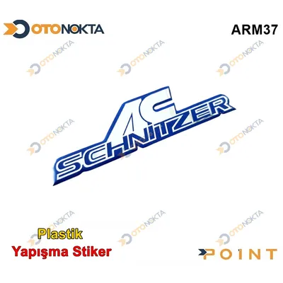 Arma Sticker Yapışma Ac Schnıtzer Mavi