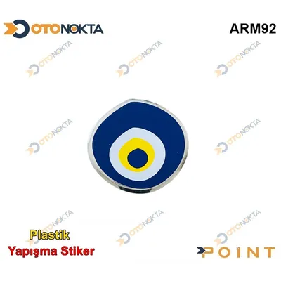 Arma Sticker Nazar Boncuğu Büyük