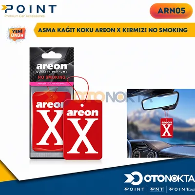 Asma Kağıt Koku Areon X Kırmızı Renk