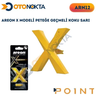 Areon X Modeli Peteğe Geçmeli Koku Sarı