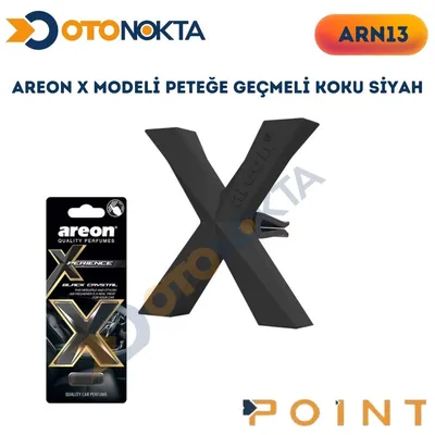 Areon X Modeli Peteğe Geçmeli Koku Siyah