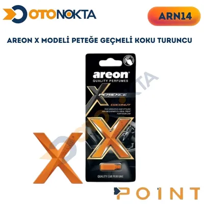 Areon X Modeli Peteğe Geçmeli Koku Turuncu