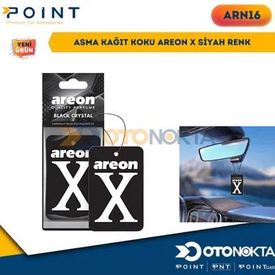 Asma Kağıt Koku Areon X Siyah Renk