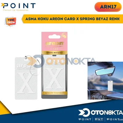 Asma Koku Areon Card X Sprıng Beyaz Renk