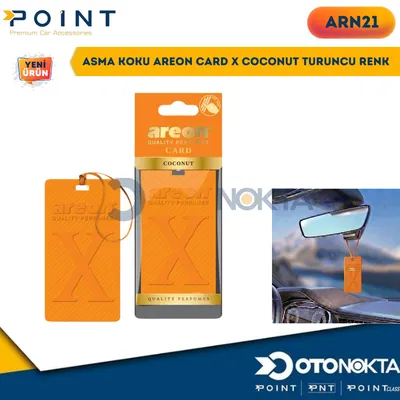Asma Koku Areon Card X Coconut Turuncu Renk