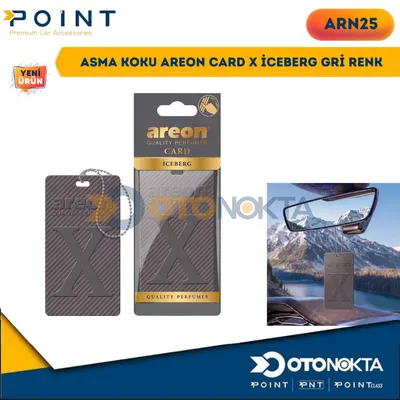 Asma Koku Areon Card X İceberg Gri Renk