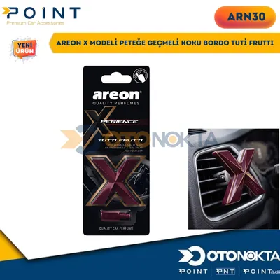 Areon X Modeli Peteğe Geçmeli Koku Bordo Tuti Frut