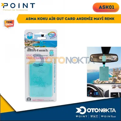 Asma Koku Air Gut Card Akdeniz Mavi Renk