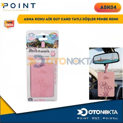 Asma Koku Air Gut Card Tatlı Düşler Pembe Renk