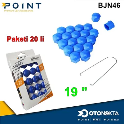 Bijon Kapak 19 " Mavi 20'li