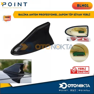 Balina Anten Profesyonel Japon Tip Siyah