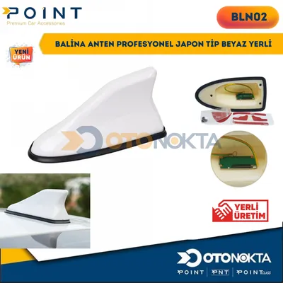 Balina Anten Profesyonel Japon Tip Beyaz