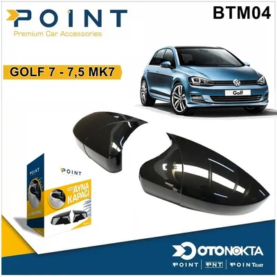 Batman Ayna Kapağı Piyano Black VW Golf 7 Mk7-7,5