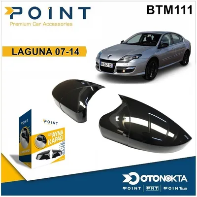 Batman Ayna Kapağı Piyano Black Renault Laguna 3 07-14