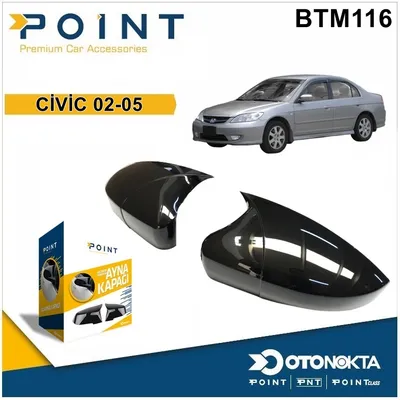 Batman Ayna Kapağı Piyano Black Honda Civic 02-05