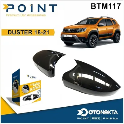 Batman Ayna Kapağı Piyano Black Dacia Duster 2018+