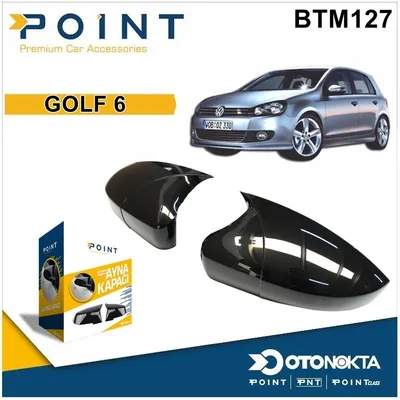 Batman Ayna Kapağı Piyano Black Volkswagen Golf 6