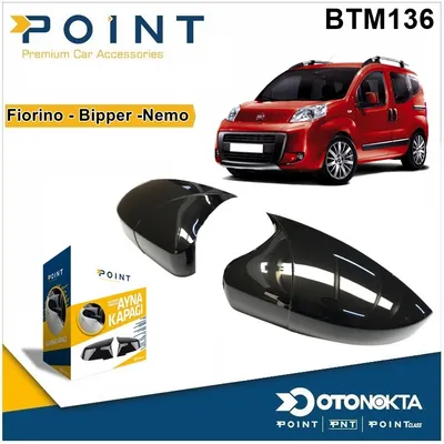 Batman Ayna Kapağı Piyano Black Fiat Fiorino 08-22