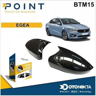 Batman Ayna Kapağı Piyano Black Fiat Egea 2015+