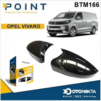 Batman Ayna Kapağı Piyano Black Ford Vivaro