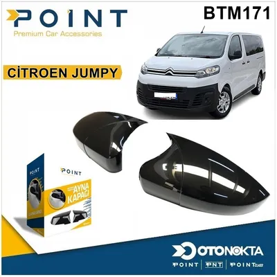Batman Ayna Kapağı Piyano Black Citroen Jumpy