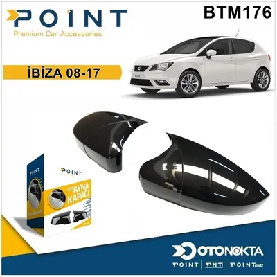Batman Ayna Kapağı Piyano Black Seat Ibiza 08-17
