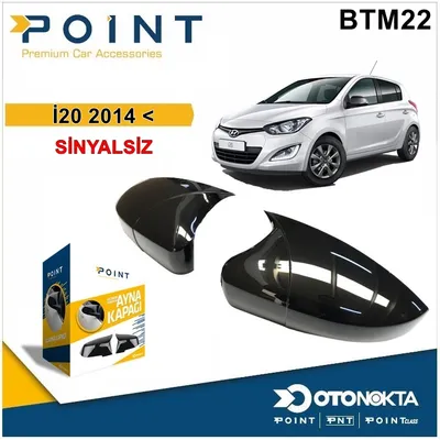 Batman Ayna Kapağı Black Hyundai I20 2014 Sinyalsz