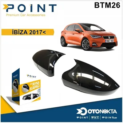 Batman Ayna Kapağı Black Seat Ibiza 2017+ MK5