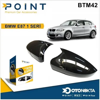 Batman Ayna Kapağı Piyano Black Mercedes E87 1 Seri 01-07