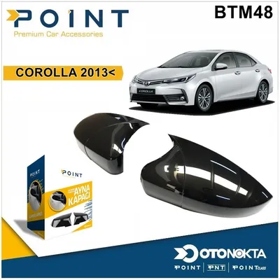 Batman Ayna Kapağı Piyano Black Toyota Corolla 2013
