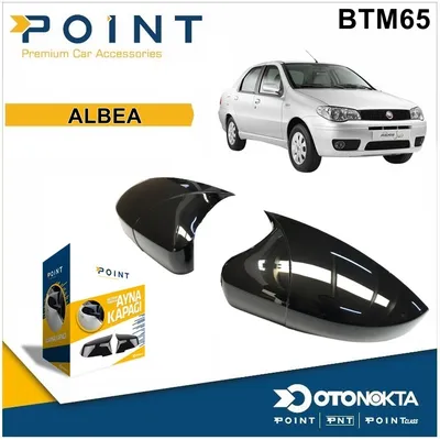 Batman Ayna Kapağı Piyano Black Fiat Albea 10-13