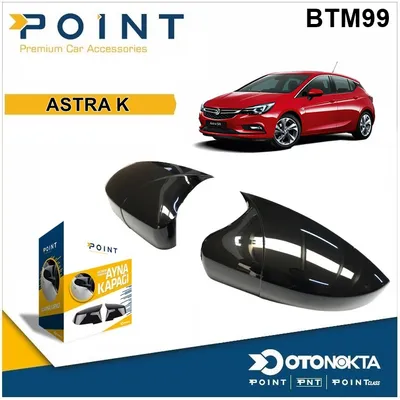 Batman Ayna Kapağı Piyano Black Opel Astra K 15-19