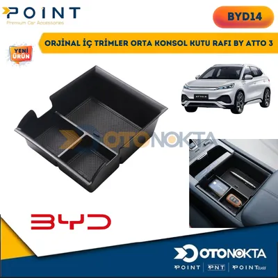 Orjinal İç Trimler Orta Konsol Kutu Rafı By Atto 3