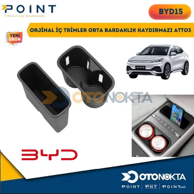 Orjinal İç Trimler Orta Bardaklık Kaydırmazı ATTO3