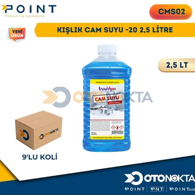 Cam Suyu Kışlık Twinup 2,5 lt 20 Derece Alkol