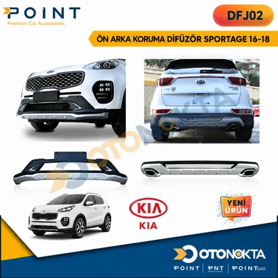 Ön Arka Koruma Difüzör Kia Sportage 16-18