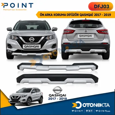 Ön Arka Koruma Difüzör Nissan Qashqai 2017-2019