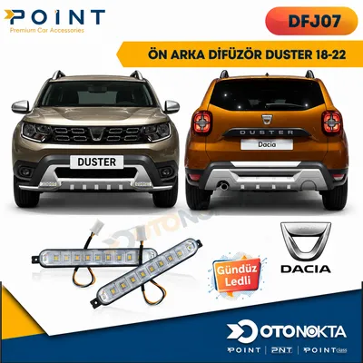 Ön Arka Koruma Difüzör Dacia Duster 19-23