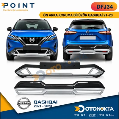 Ön Arka Koruma Difüzör Nissan Qashqai 21-23